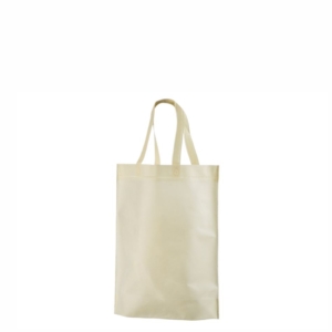 Edullinen beige non woven -kassi – kevyt ja monikäyttöinen vaihtoehto